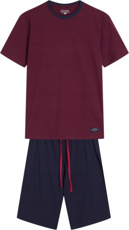 Piżama męska 100% BAWEŁNA krótka letnia HENDERSON DIVE - M