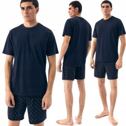 Piżama męska 100% BAWEŁNA krótka letnia HENDERSON SHORE - L