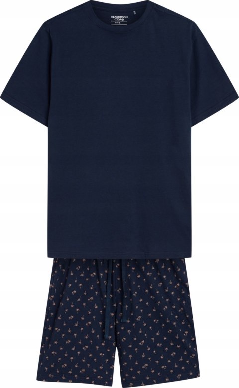 Piżama męska 100% BAWEŁNA krótka letnia HENDERSON SHORE - L Piżama męska 100% BAWEŁNA krótka letnia HENDERSON SHORE - L