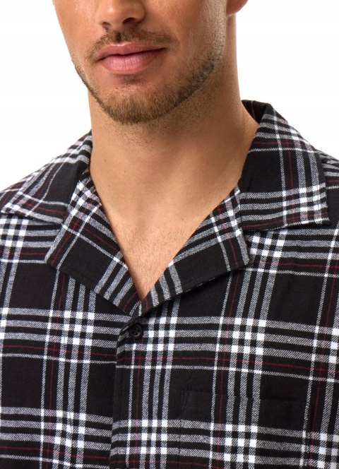 Piżama męska 100% BAWEŁNA z długim rękawem HENDERSON HONOR - 3XL Piżama męska 100% BAWEŁNA z długim rękawem HENDERSON HONOR - 3XL
