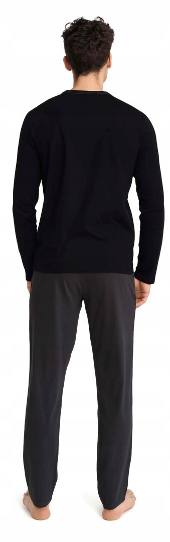 Piżama męska bawełniana długi rękaw HENDERSON INSURE - XXL Piżama męska bawełniana długi rękaw HENDERSON INSURE - XXL