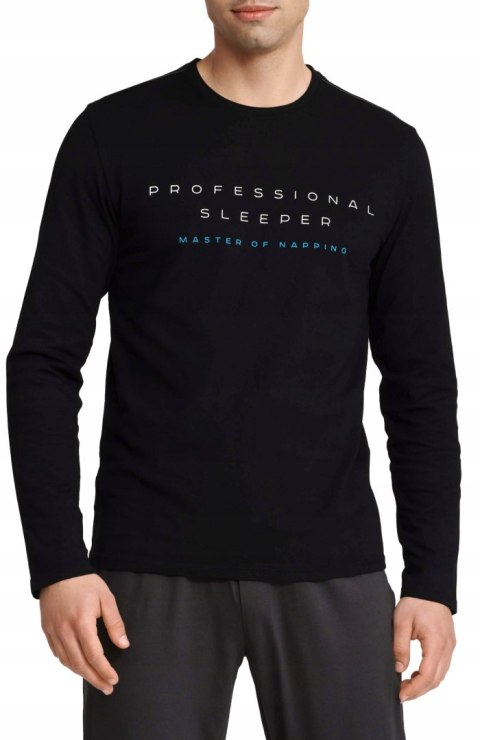 Piżama męska bawełniana długi rękaw HENDERSON INSURE - XXL Piżama męska bawełniana długi rękaw HENDERSON INSURE - XXL