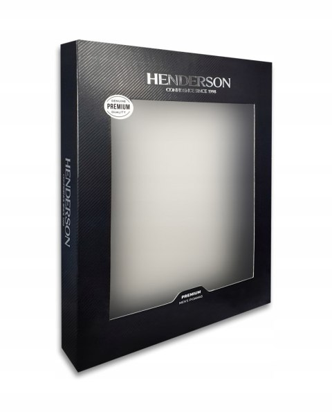 Piżama męska bawełniana długi rękaw HENDERSON INSURE - XXL Piżama męska bawełniana długi rękaw HENDERSON INSURE - XXL