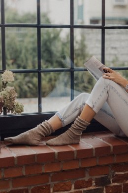 GATTA SKARPETKI WZOROWANE ACRYL/WEŁNA W.957