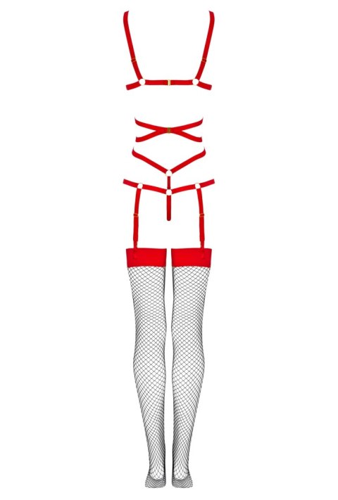 LivCo Corsetti Fashion THIARA RED LC 20213 - S/M LivCo Corsetti Fashion THIARA RED LC 20213 - S/M