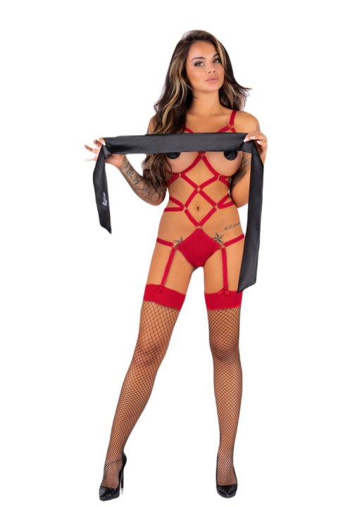 LivCo Corsetti Fashion THIARA RED LC 20213 - S/M LivCo Corsetti Fashion THIARA RED LC 20213 - S/M