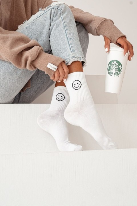 MILENA SKARPETKI DAMSKIE EMOTKI 0200.121 MILENA SKARPETKI DAMSKIE EMOTKI 0200.121