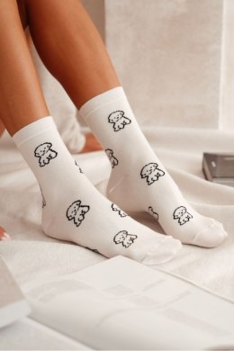 MILENA SKARPETKI DAMSKIE SZCZENIACZKI 0200.155