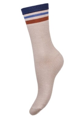 MILENA SKARPETKI DAMSKIE W PRĄŻEK Z PASKAMI 1313.001