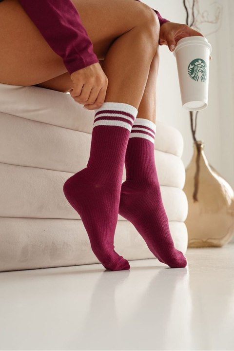 MILENA SKARPETKI DAMSKIE W PRĄŻEK Z PASKAMI 1313.001 MILENA SKARPETKI DAMSKIE W PRĄŻEK Z PASKAMI 1313.001