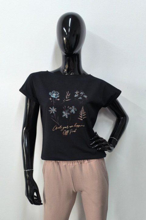 OFF PINK BLUZKA ŁĄKA