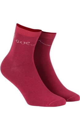 WOLA SKARPETKI WZOROWANE DAMSKIE W84.140