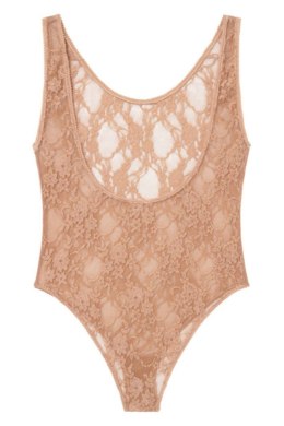 FIORE EMMA - BODY Z KORONKI NA SZEROKICH RAMIĄCZKACH