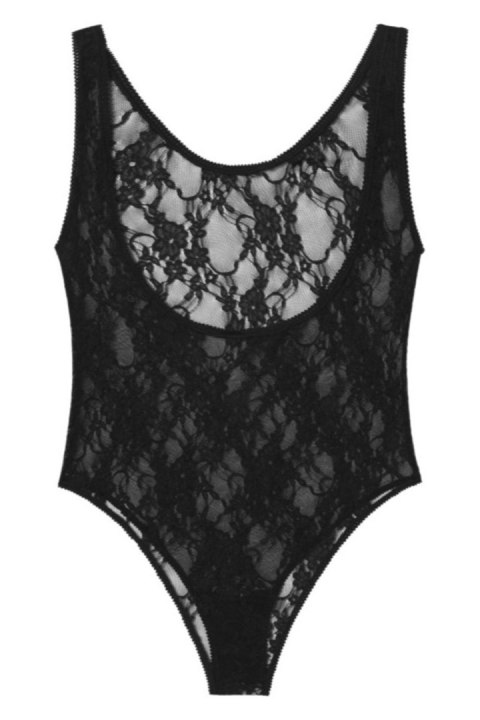 FIORE EMMA - BODY Z KORONKI NA SZEROKICH RAMIĄCZKACH FIORE EMMA - BODY Z KORONKI NA SZEROKICH RAMIĄCZKACH