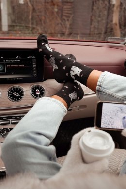 MILENA SKARPETKI DAMSKIE KOTKI I SERDUSZKA 0200.136