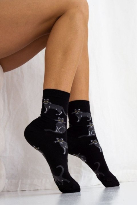 MILENA SKARPETKI DAMSKIE KOTY 0200.024 MILENA SKARPETKI DAMSKIE KOTY 0200.024