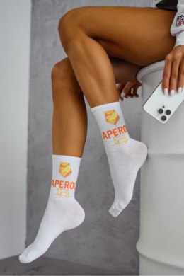 MILENA Skarpetki damskie Aperol Spritz 0200.183