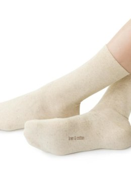 STEVEN Skarpety damskie z lnem 194