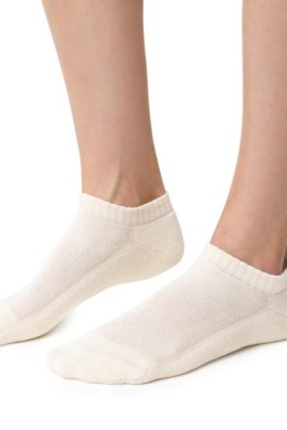 STEVEN Stopki naturalne 100% bawełny półfrotte 198