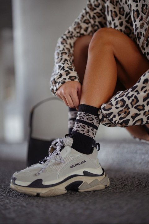 MILENA SKARPETKI DAMSKIE DWA CĘTKOWANE PASKI 0200.127 MILENA SKARPETKI DAMSKIE DWA CĘTKOWANE PASKI 0200.127