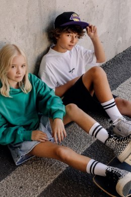 WOLA SKARPETKI Z PASKAMI Z BRILLO- WOLA