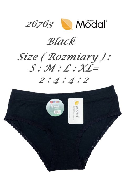 FIGI DCPOLO 26763 MODAL CZARNY DCpolo FIGI DCPOLO 26763 MODAL CZARNY DCpolo