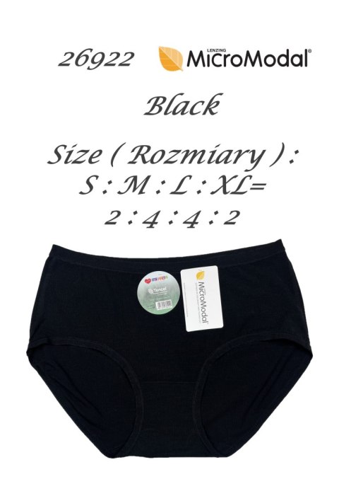 FIGI DCPOLO 26922 MICROMODAL CZARNE DCpolo FIGI DCPOLO 26922 MICROMODAL CZARNE DCpolo