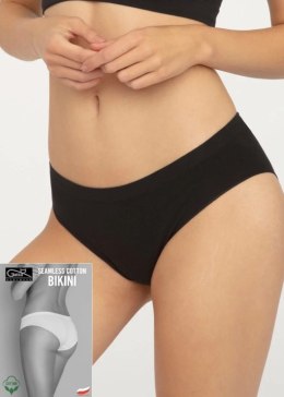 FIGI GATTA SEAMLESS COTTON BIKINI BLACK /M Gatta