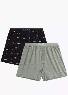 BOKSERKI ATLANTIC 2MBX-075 WL25 CZA/ZIEJ /XXL Atlantic