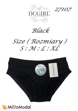 FIGI DCPOLO 27107 MICROMODAL CZARNY DCpolo