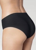 FIGI GATTA SEAMLESS COTTON BIKINI BLACK /XL Gatta