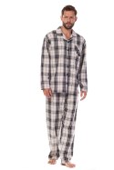 PIŻAMA L&L MĘSKA 2471 BEN GRAFIT /XXL LL