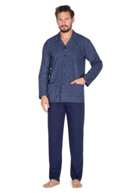 PIŻAMA REGINA MĘSKA 444 GRA /XXL Regina