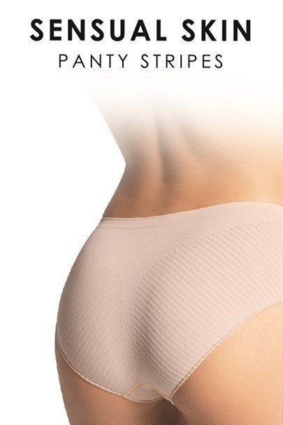 FIGI GATTA PANTY STRIPES SENSUAL SKIN L NUDE /S Gatta