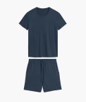 PIŻAMA ATLANTIC BNMP-005 WL25 DENIM/MEL /L Atlantic