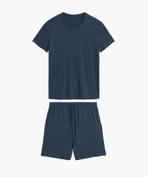 PIŻAMA ATLANTIC BNMP-005 WL25 DENIM/MEL /M Atlantic PIŻAMA ATLANTIC BNMP-005 WL25 DENIM/MEL /M Atlantic