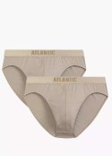 SLIPY ATLANTIC 2BMP-013 BEŻ /XL Atlantic