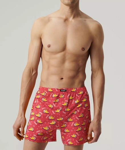 BOKSERKI ATLANTIC 2MBH-007 WL25 GRA/ROZ /XL Atlantic BOKSERKI ATLANTIC 2MBH-007 WL25 GRA/ROZ /XL Atlantic
