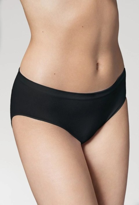FIGI GATTA SEAMLESS COTTON CLASSIC PANTIES BLACK/M Gatta