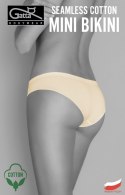 FIGI GATTA SEAMLESS COTTON MINI BIKINI L NUDE /M Gatta