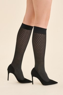 GABRIELLA Podkolanówki grube - wzr GLAM KNEE HIGHS