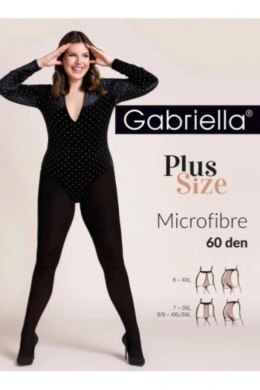 GABRIELLA Rajstopy grube clasic MICRO 60 PLUS SIZE 8/9