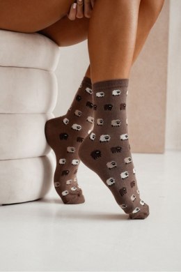 MILENA Skarpetki damskie Owieczki 0200.188