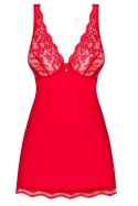 OBSESSIVE LUVAE BABYDOLL I STRINGI CZERWONA