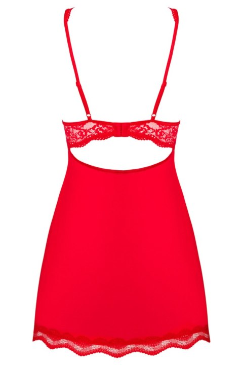 OBSESSIVE LUVAE BABYDOLL I STRINGI CZERWONA OBSESSIVE LUVAE BABYDOLL I STRINGI CZERWONA