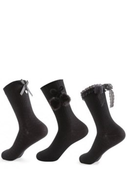 BE SNAZZY Skarpety z ozdobami SK-116