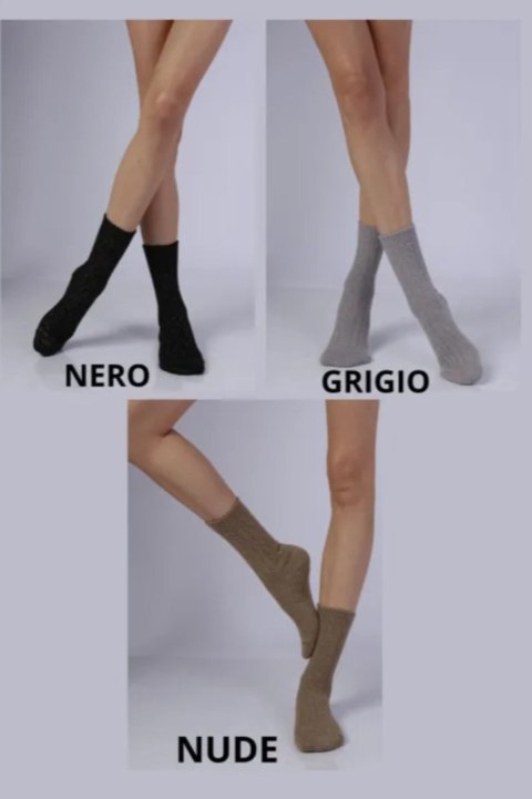 KNITTEX Skarpetki z błyszcząca nitką Glamour 07