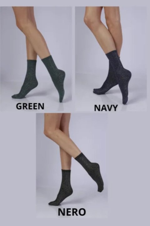 KNITTEX Skarpetki z błyszcząca nitką Glamour 08