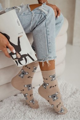 MILENA Skarpetki damskie Śpiące koale 0200.179