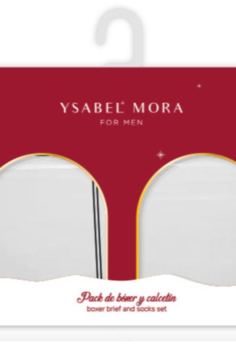 YSABEL MORA ZESTAW CHRISTMAS BOKSERKI SKARPETY 20434